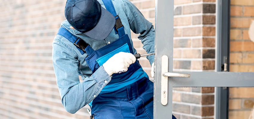 Pivot Storefront Door Locks Installation in Truckee, California